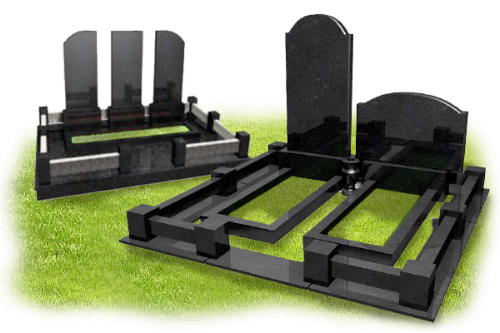 4 semejnye pamyatniki iz granita v minske v belarusi ritorg.by